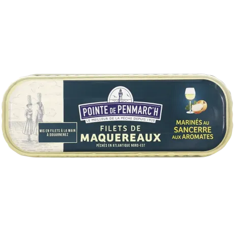 Filets de maquereaux marinés au Sancerre - Saveurs délicates & oméga 3