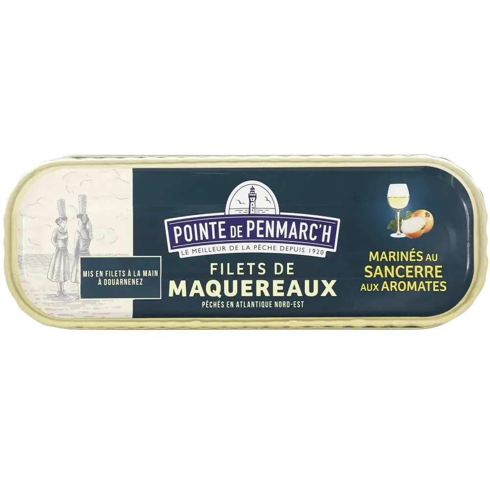 Filets de maquereaux marinés au Sancerre - Saveurs délicates & oméga 3