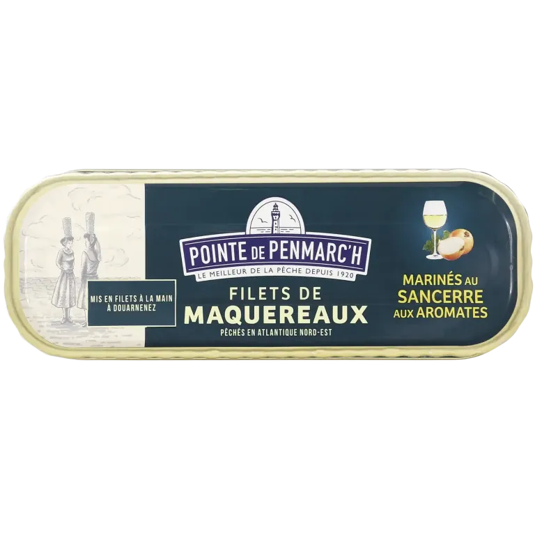 Filets de maquereaux marinés au Sancerre - Saveurs délicates & oméga 3