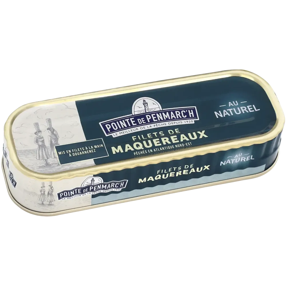 Filets de maquereaux au naturel - Saveur authentique et riche en oméga-3
