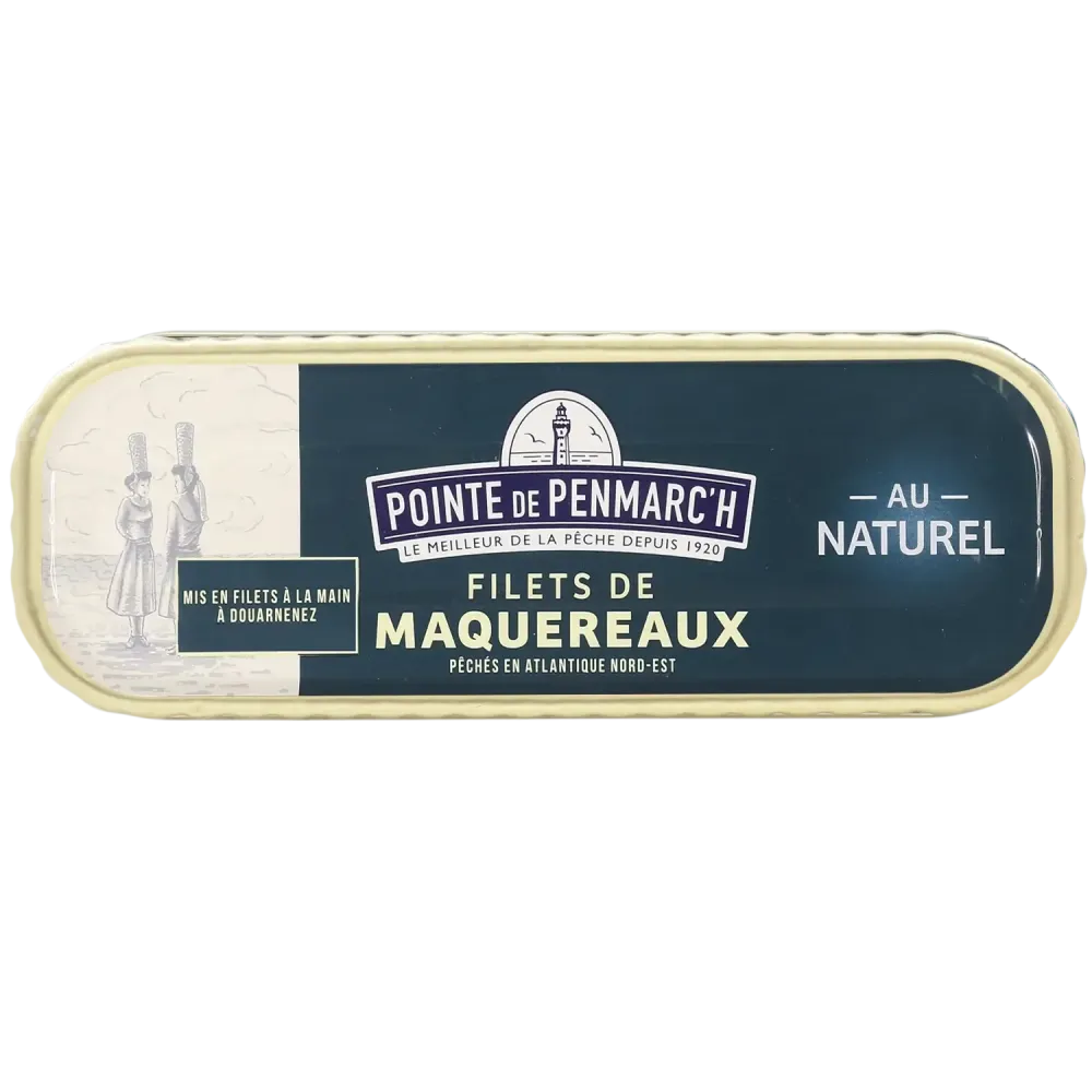 Filets de maquereaux au naturel - Saveur authentique et riche en oméga-3