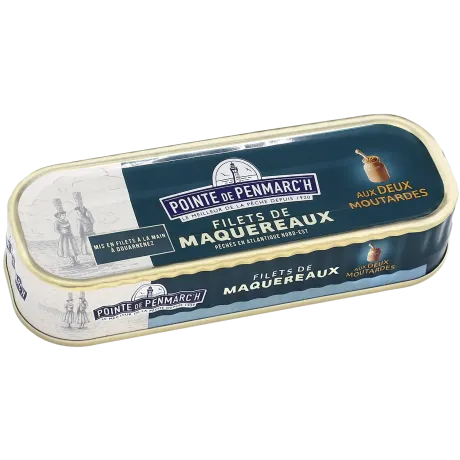Filets de maquereaux aux deux moutardes - Saveur raffinée et oméga 3