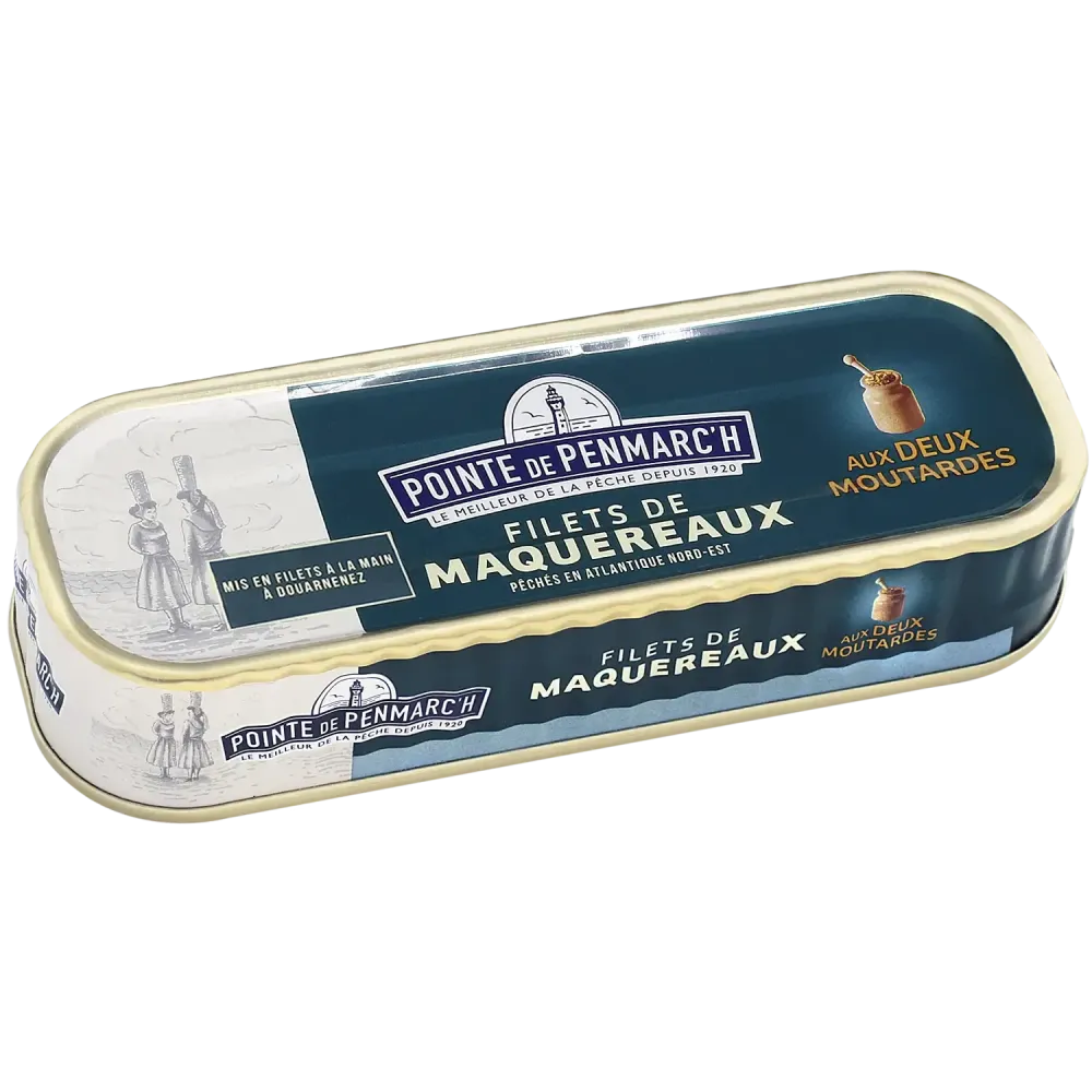 Filets de maquereaux aux deux moutardes - Saveur raffinée et oméga 3
