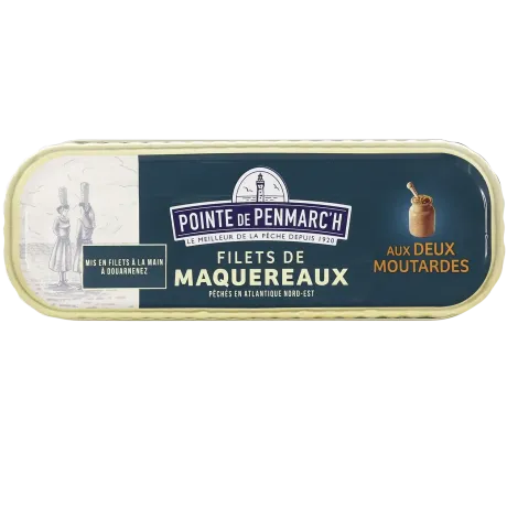 Filets de maquereaux aux deux moutardes - Saveur raffinée et oméga 3