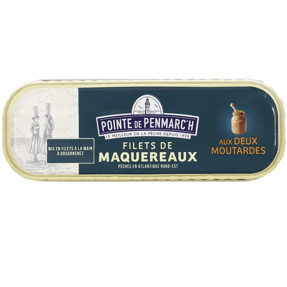 Filets de maquereaux aux deux moutardes - Saveur raffinée et oméga 3