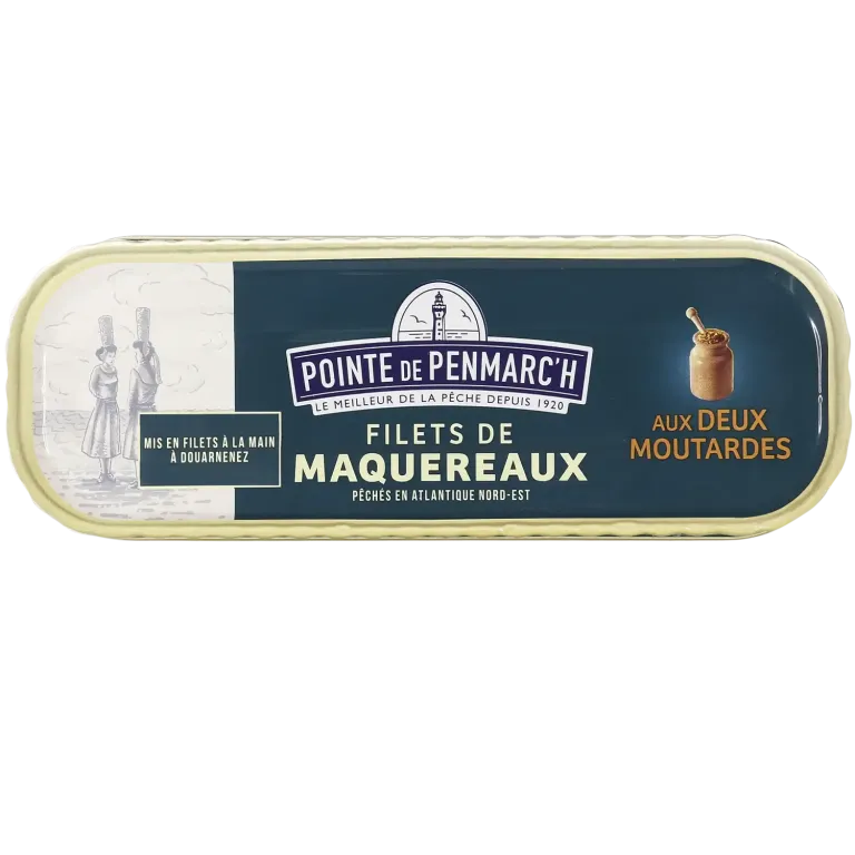 Filets de maquereaux aux deux moutardes - Saveur raffinée et oméga 3