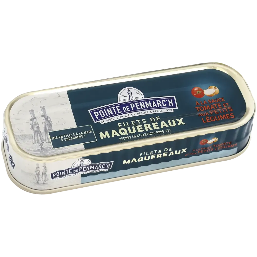 Filets de maquereaux à la tomate et petits légumes - Recette du Sud