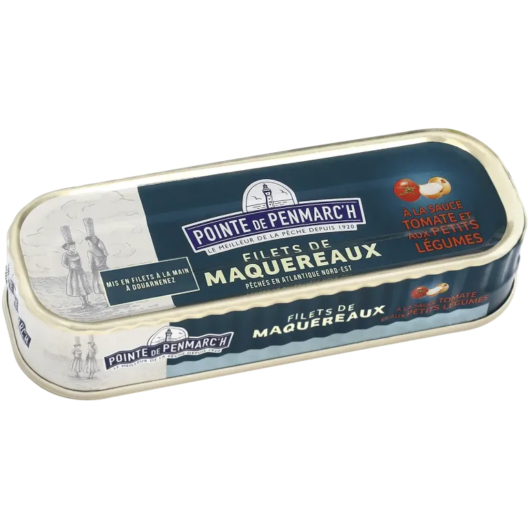 Filets de maquereaux à la tomate et petits légumes - Recette du Sud