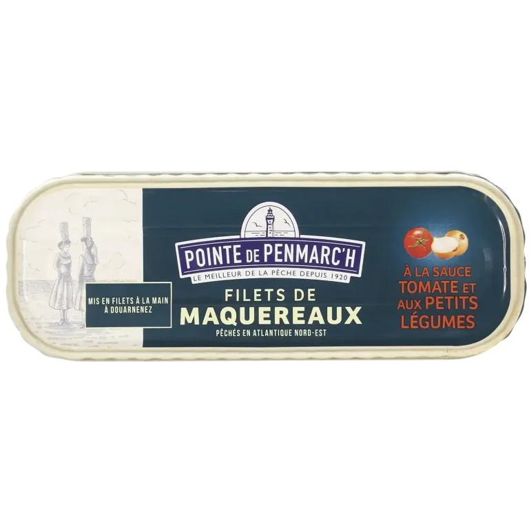 Filets de maquereaux à la tomate et petits légumes - Recette du Sud