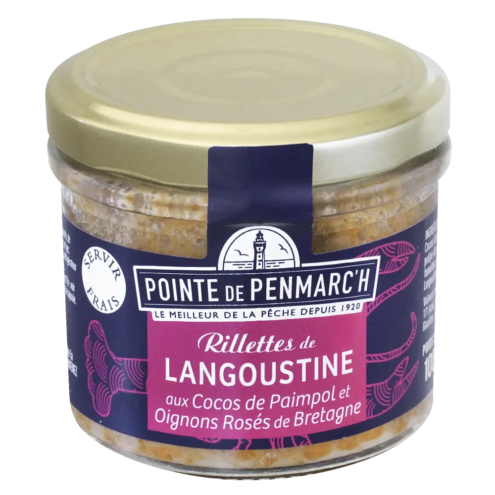 Coffret rillettes coquillages et crustacés - Coffret gourmand breton