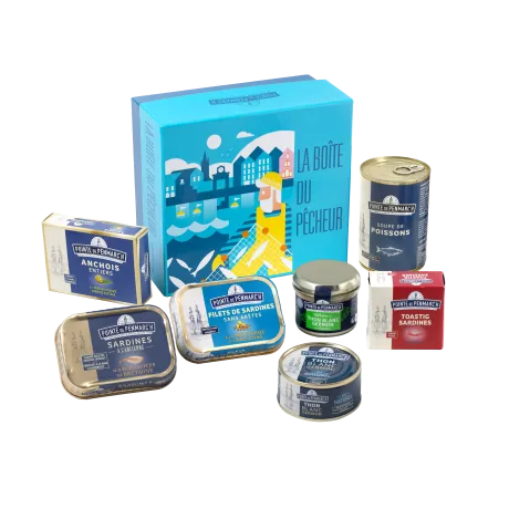 Boîte du marin pêcheur - Coffret gourmand breton de produits de la mer