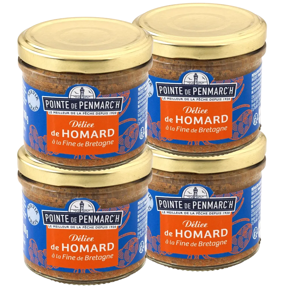Délice de homard à la fine de Bretagne - Raffinement iodé à tartiner