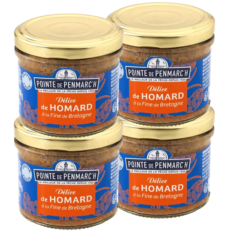 Délice de homard à la fine de Bretagne - Raffinement iodé à tartiner