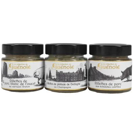 Assortiment de 3 rillettes Maison Autret - Bio & saveurs bretonnes