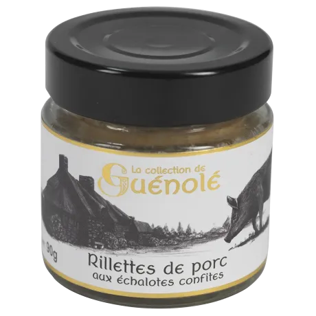 Rillettes de porc aux échalotes confites - Maison Autret, recette bretonne