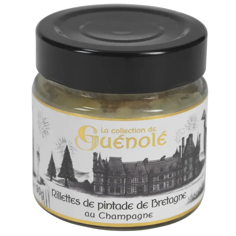 Rillettes de pintade de Bretagne au Champagne - Maison Autret