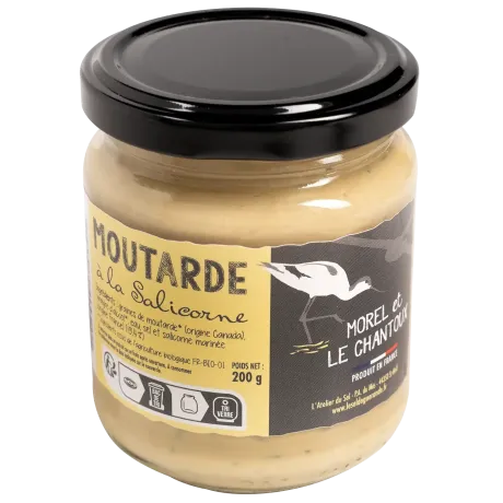 Moutarde à la salicorne bio - Alliance iodée et caractère