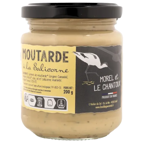 Moutarde à la salicorne bio - Alliance iodée et caractère