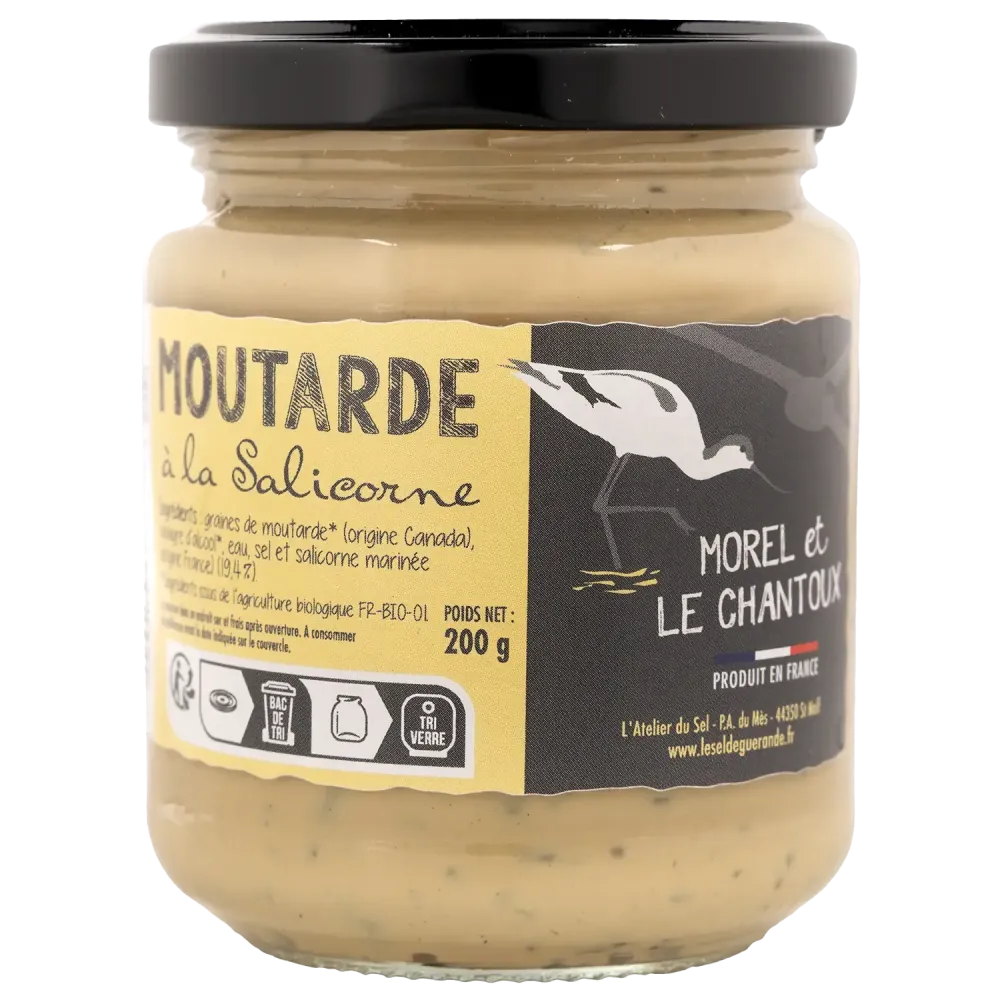 Moutarde à la salicorne bio - Alliance iodée et caractère