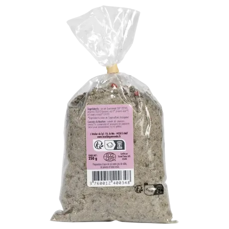 Sel de Guérande IGP aux poivres et baies roses - Raffiné et naturel