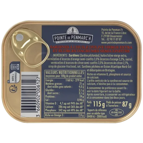 Sardines à l’ancienne aux agrumes - Recette sucrée-salée inédite