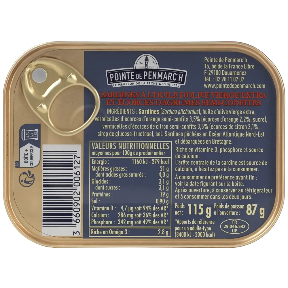 Sardines à l’ancienne aux agrumes - Recette sucrée-salée inédite