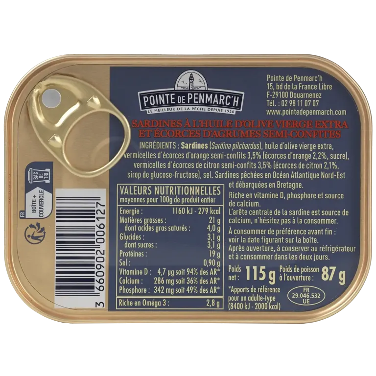 Sardines à l’ancienne aux agrumes - Recette sucrée-salée inédite