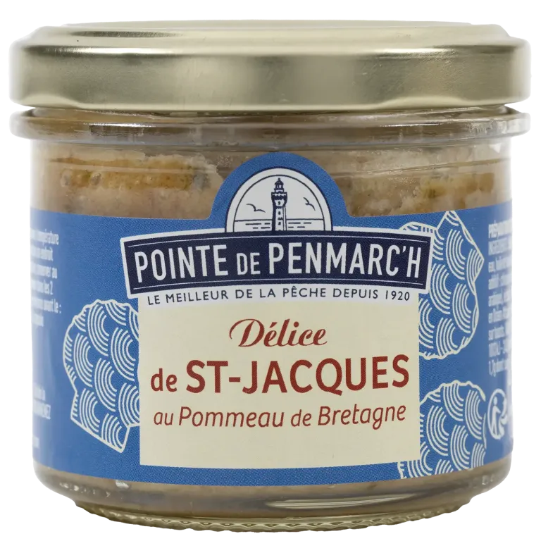 Délice de Saint-Jacques au Pommeau de Bretagne - Recette artisanale