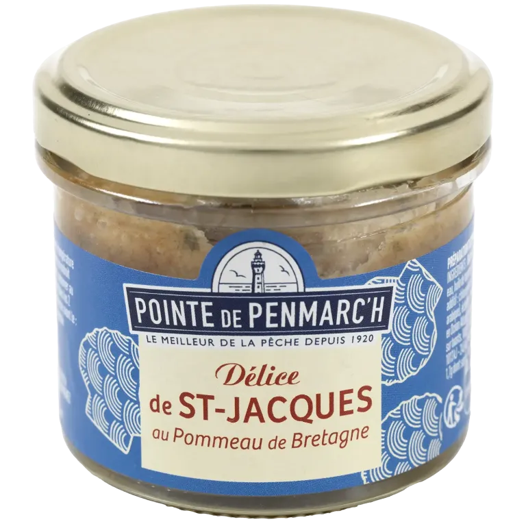 Délice de Saint-Jacques au Pommeau de Bretagne - Recette artisanale