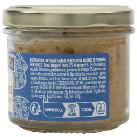Délice de Saint-Jacques au Pommeau de Bretagne - Recette artisanale