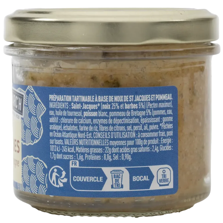 Délice de Saint-Jacques au Pommeau de Bretagne - Recette artisanale