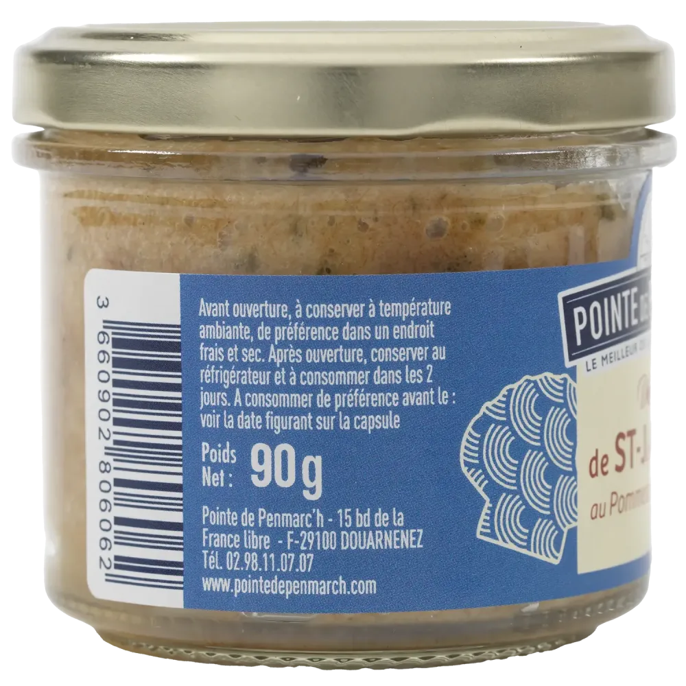 Délice de Saint-Jacques au Pommeau de Bretagne - Recette artisanale