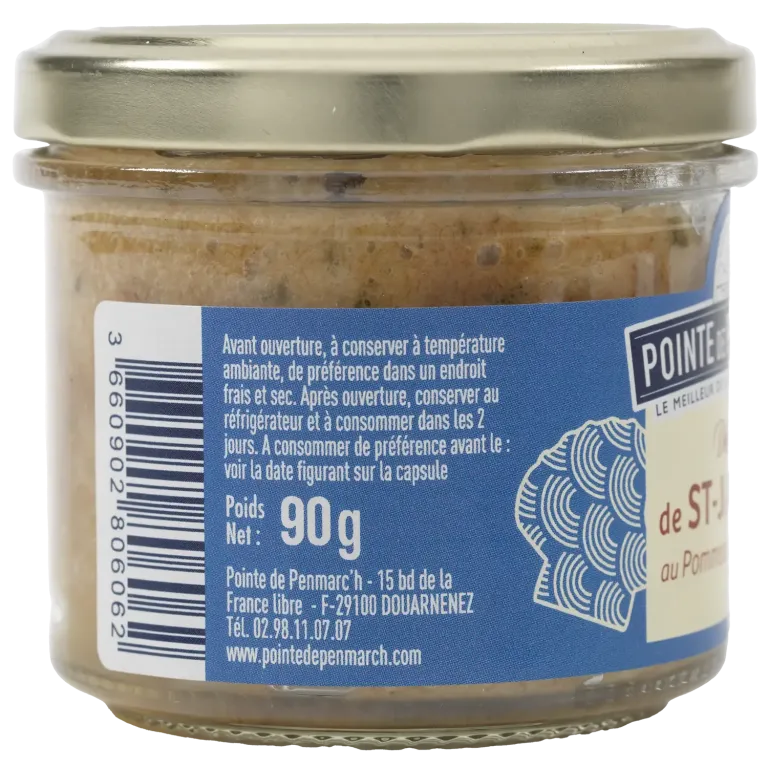 Délice de Saint-Jacques au Pommeau de Bretagne - Recette artisanale