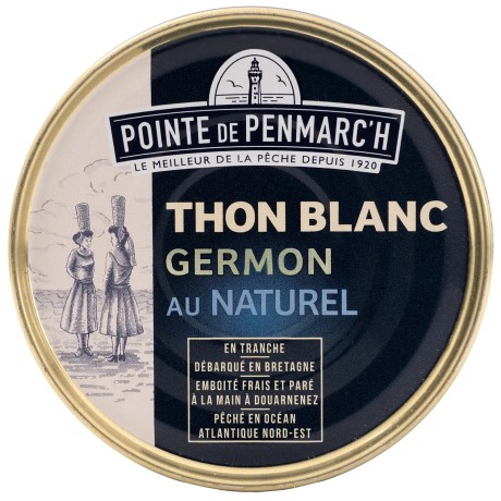 Thon blanc germon au naturel - Chair fine & riche en oméga 3