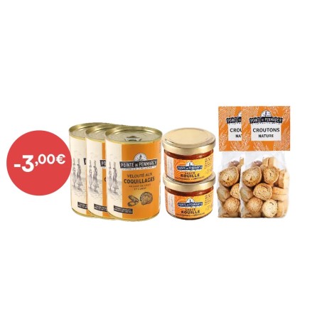 Assortiment veloutés et accompagnements - Offre spéciale | Pointe de Penmarc'h