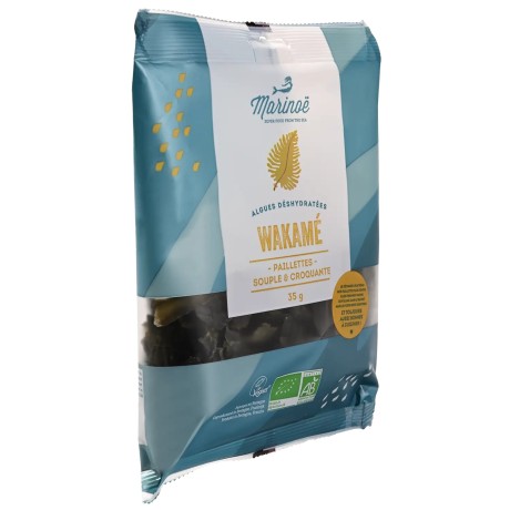 Wakamé en paillettes - le sachet de 35 g