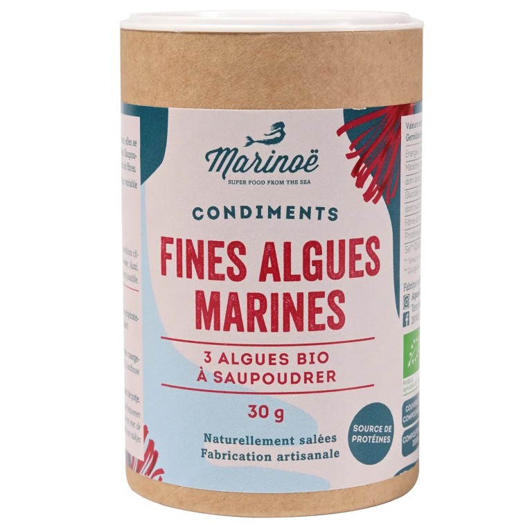 Fines algues marinés - le pot de 30 g