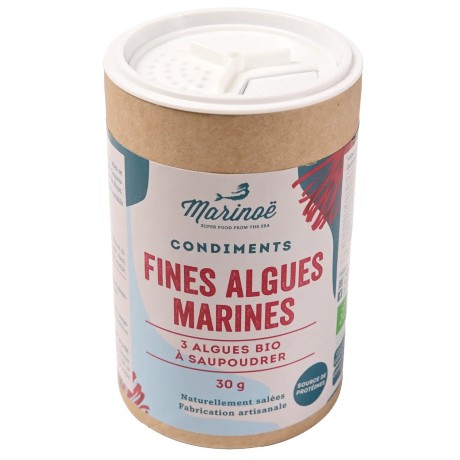 Fines algues marinés - le pot de 30 g