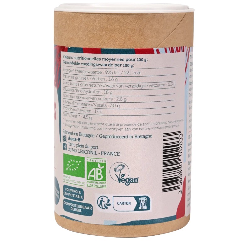 Fines algues marinés - le pot de 30 g