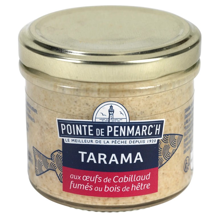 Tarama aux œufs de cabillaud fumés au bois de hêtre en verrine | Pointe de Penmarc'h