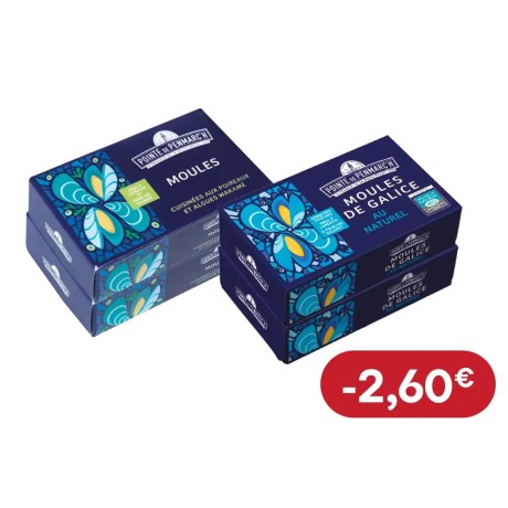 Assortiment fraîcheur de coquillages