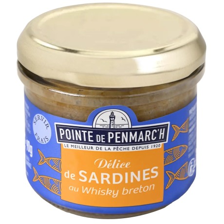 Coffret duo de rillettes, homard Fine Bretagne et sardines whisky breton en verrine | Pointe de Penmarc'h