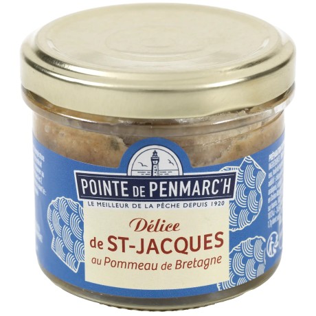 Coffret 4 rillettes bretonnes en verrine, Saint-Jacques, sardines, maquereau et homard | Pointe de Penmarc'h