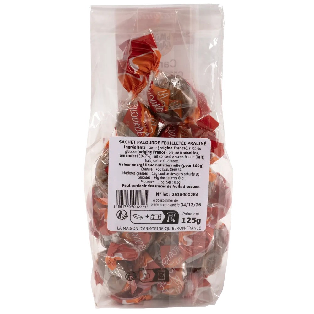 Palourdes pralinés - le sachet de 125 g