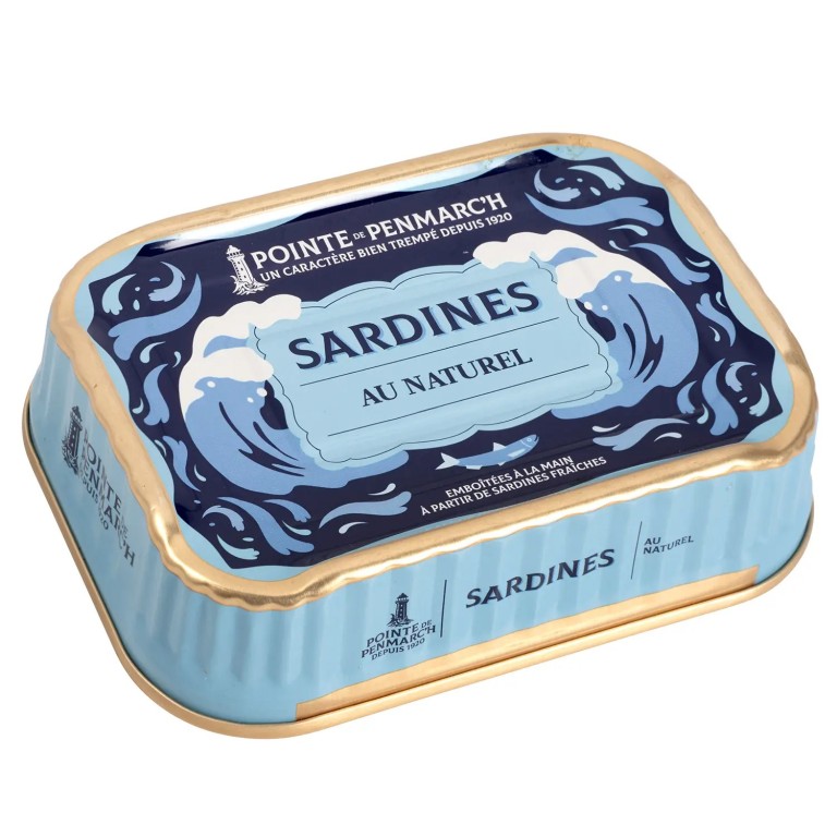 Sardines au naturel en boîte de conserve | Pointe de Penmarc'h