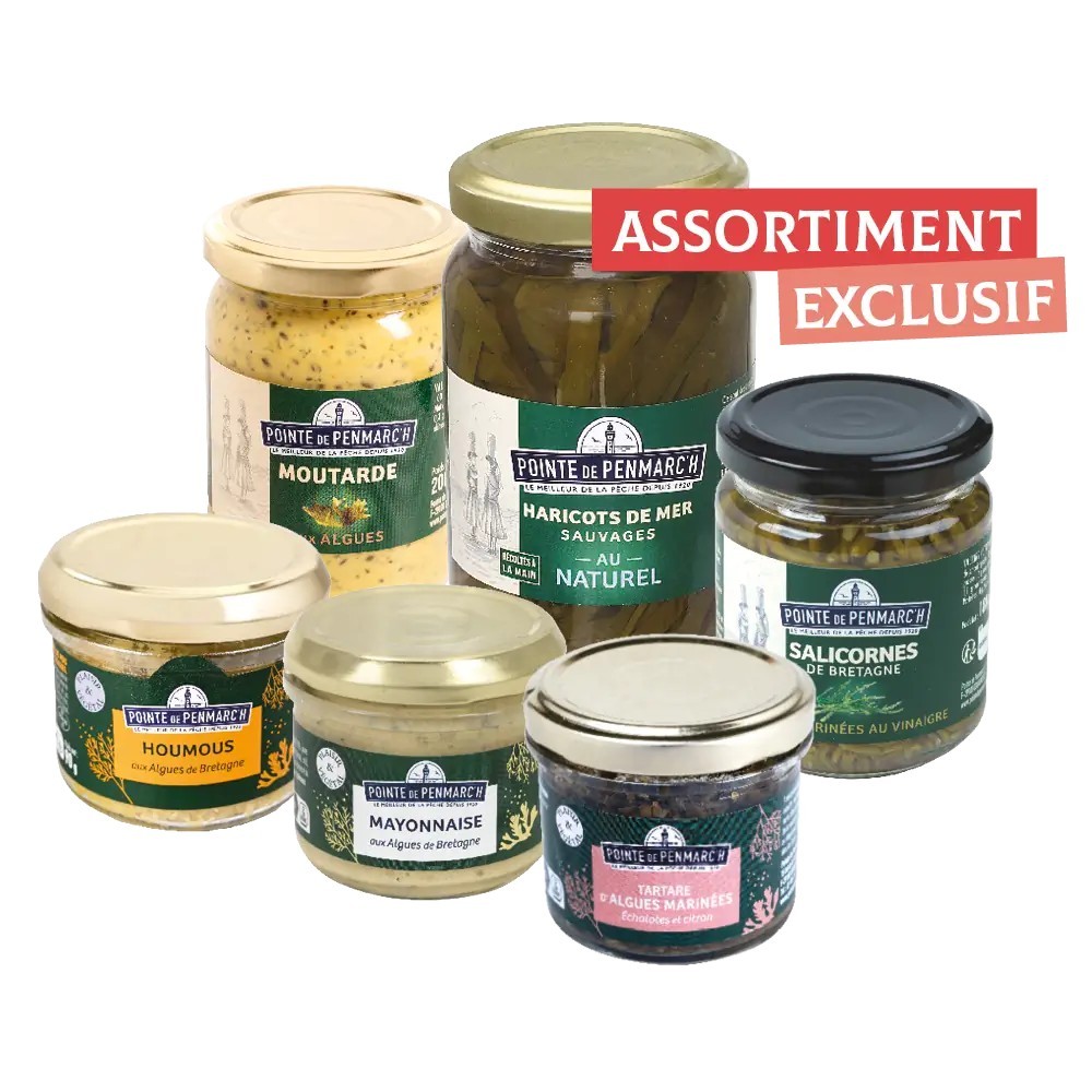 Assortiment d'algues