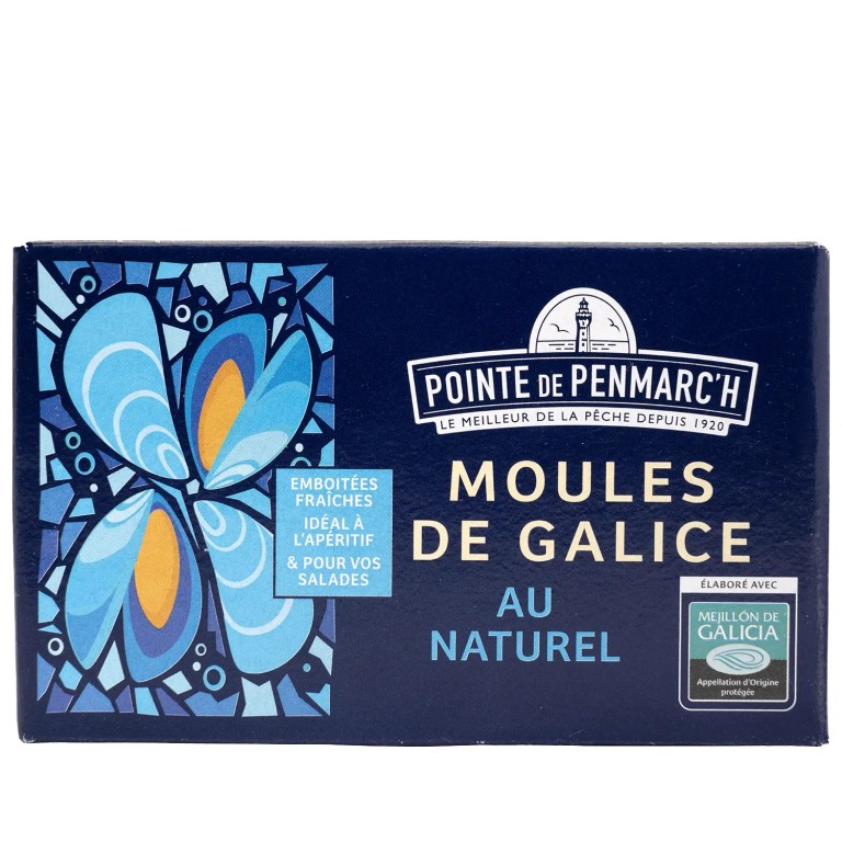 Moules au naturel en boîte de conserve | Pointe de Penmarc'h