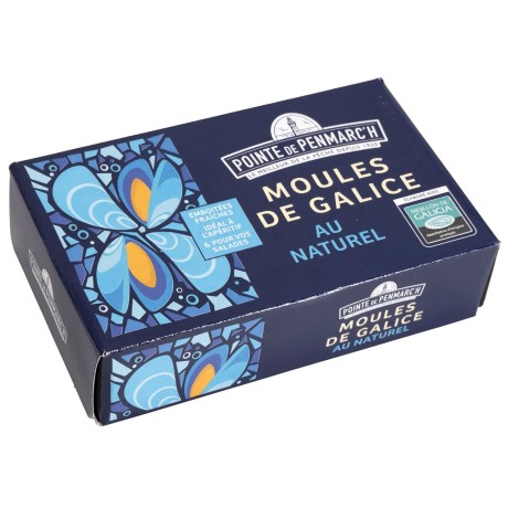 Moules au naturel en boîte de conserve | Pointe de Penmarc'h