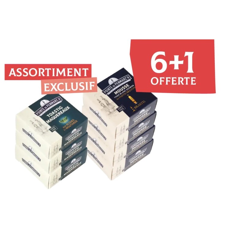 Assortiment à tartiner