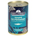 Soupe de poissons au safran et laitue de mer en boîte de conserve | Pointe de Penmarc'h